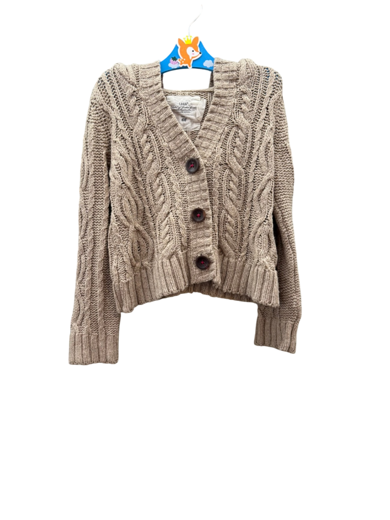 H&M Weste 98/104 Beige