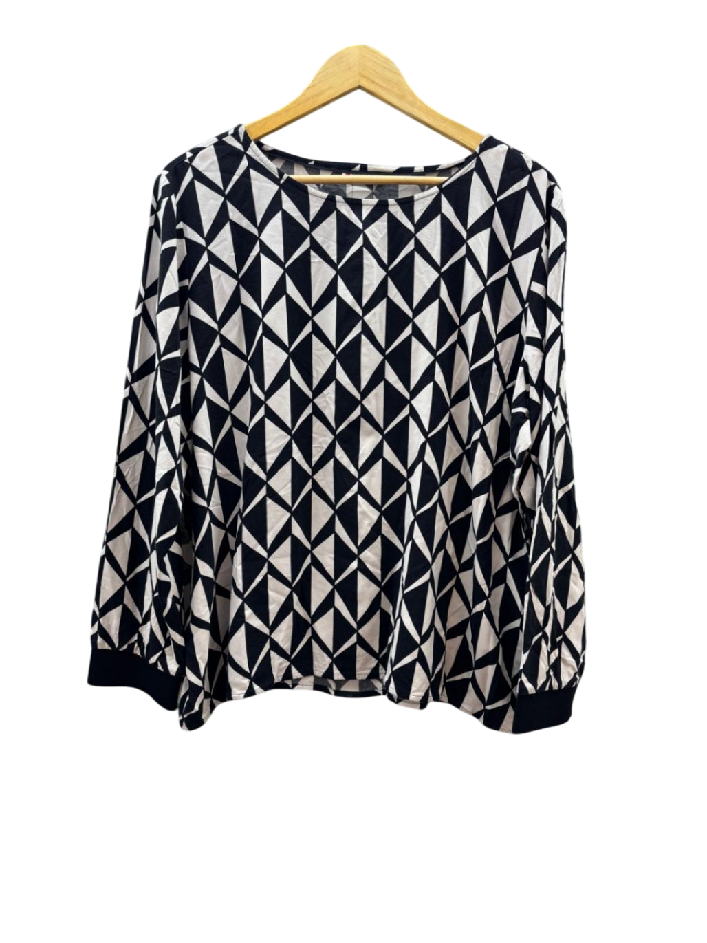 Street One Shirt 3XL Schwarz und Weiß