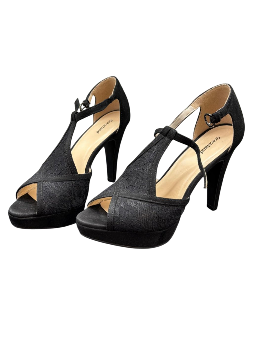 High Heels 37 Schwarz