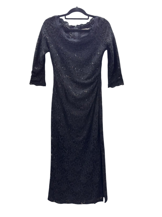 Christian Berg Abendkleid M-L Schwarz