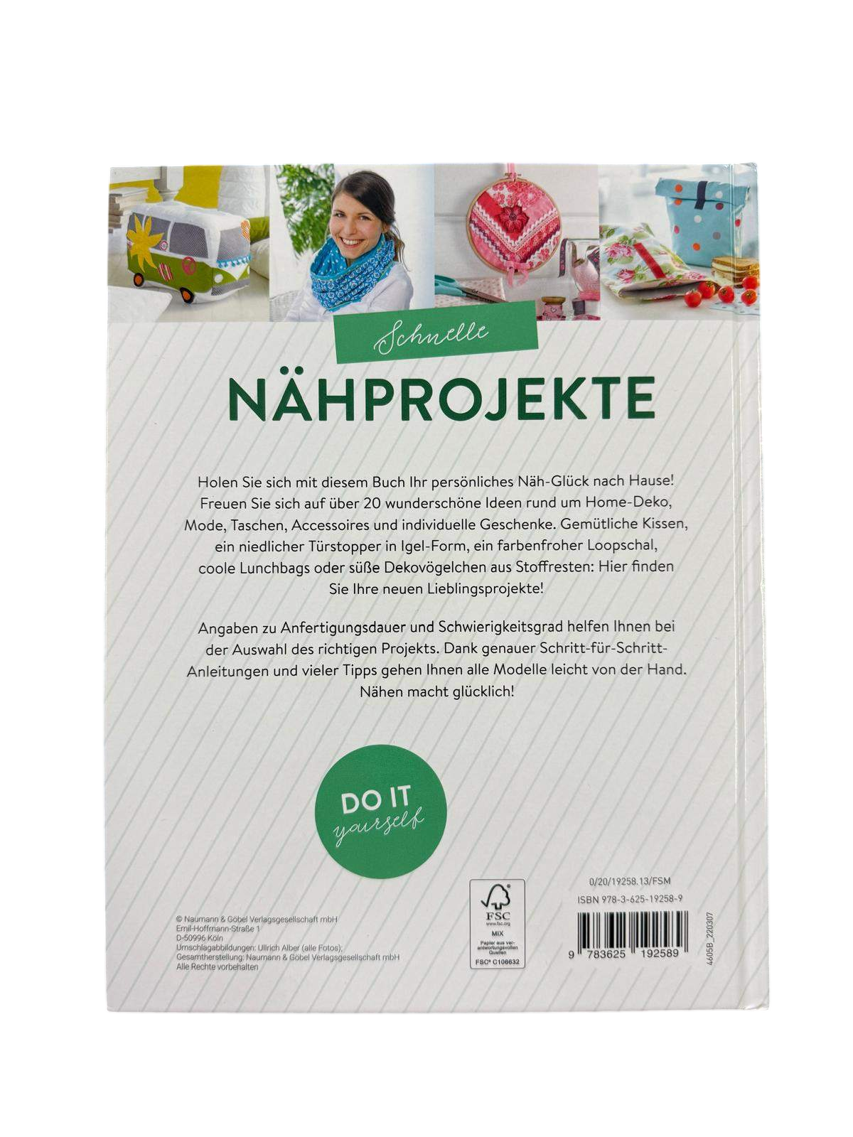 Nähprojekte Buch Bunt