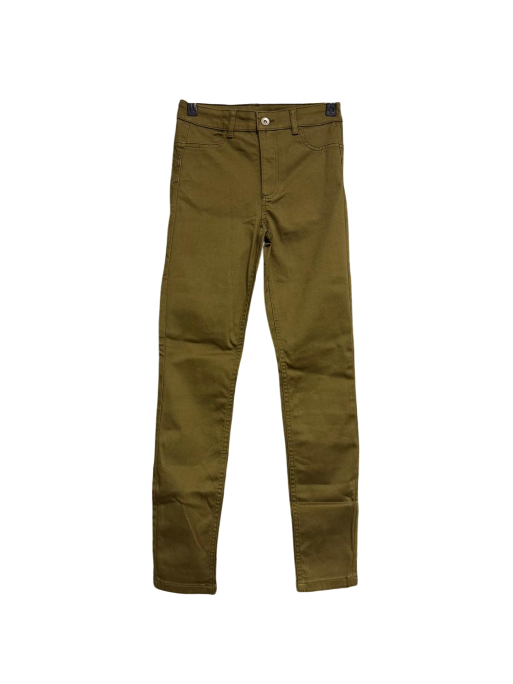 CALZEDONIA Hose S Olivgrün Stretch