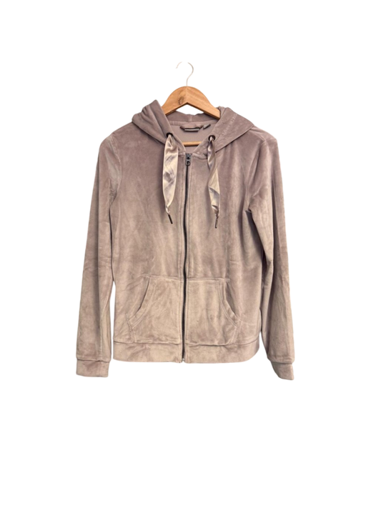 Hoodie-Zip S-M alt Rosa