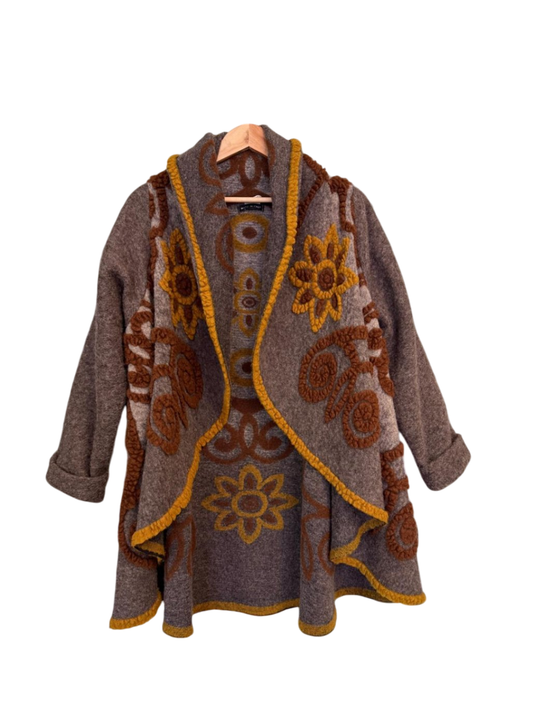 made in Italy one size Mehrfarbig Poncho