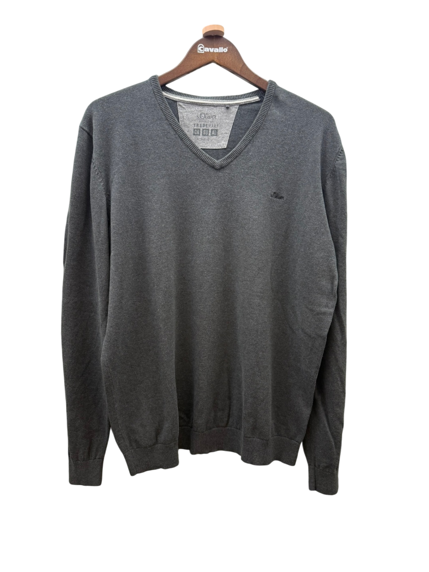 s.Oliver Pullover L Grau