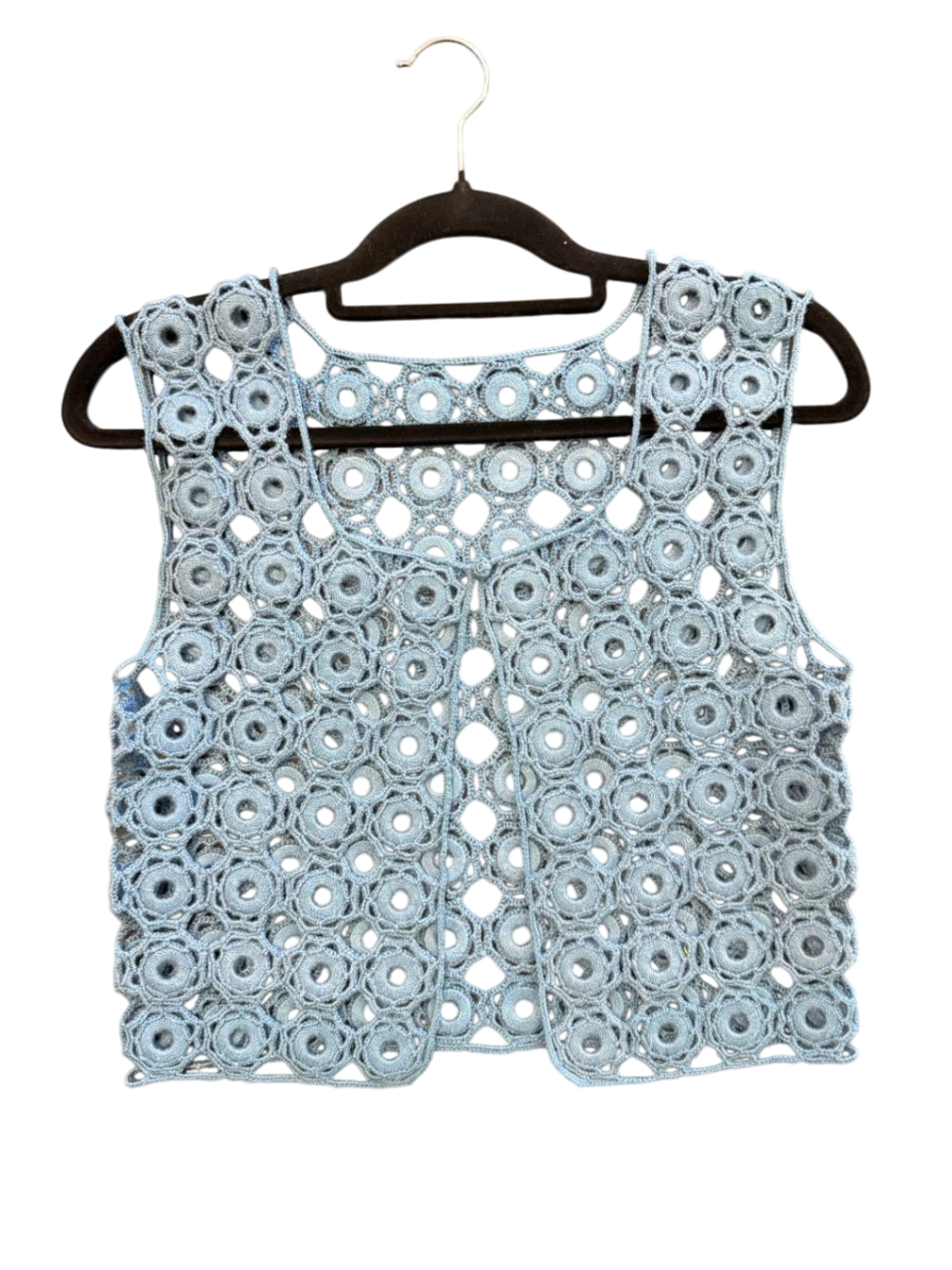 Handmade Garn one size Blau