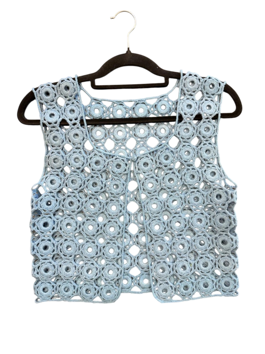 Handmade Garn one size Blau