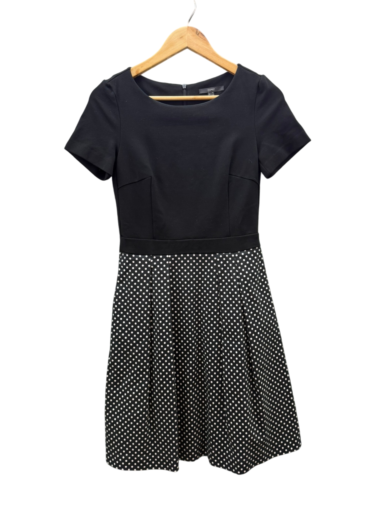 Esprit Kleid XS Schwarz und Weiß