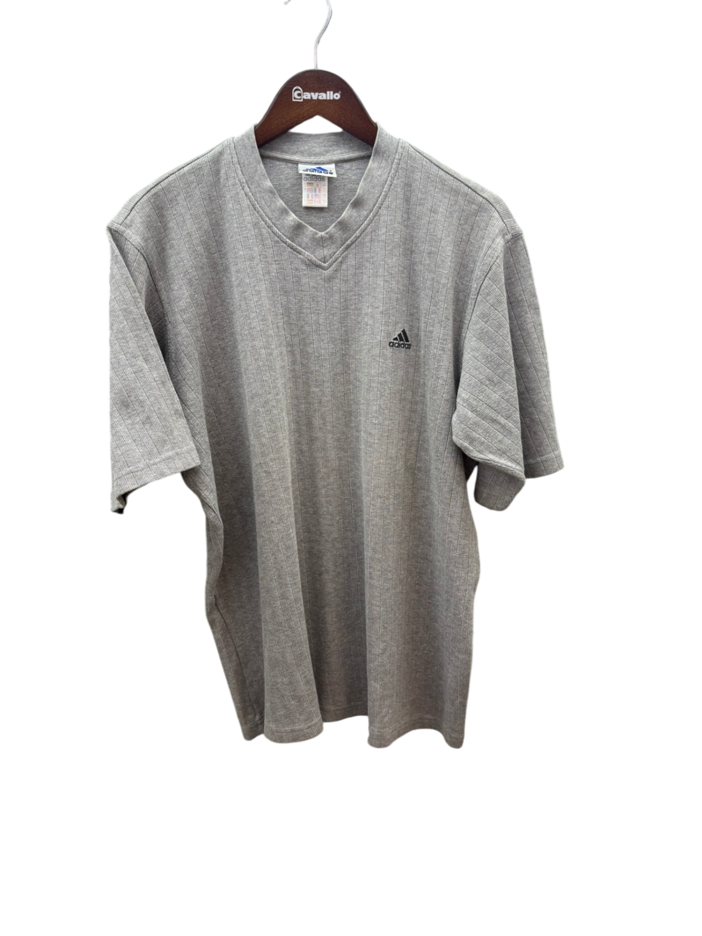 adidas T-Shirt L Grau