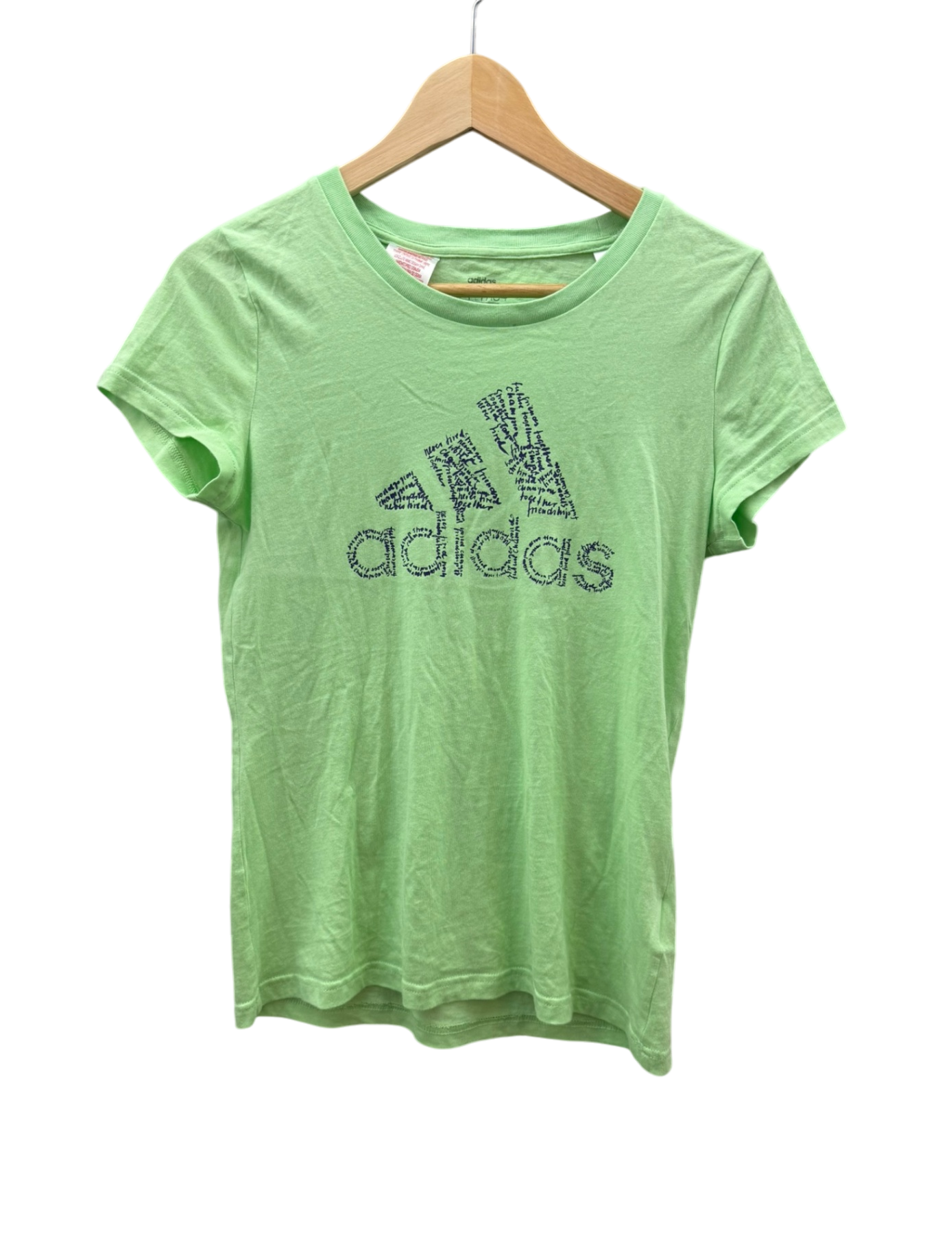 adidas T-Shirt Mädchen 164 Hellgrün