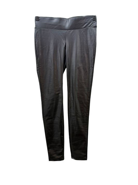 Kunstleder Leggin M Schwarz