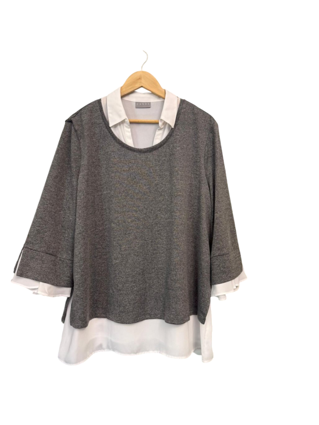 C&A 3XL-4XL Grau und Weiß