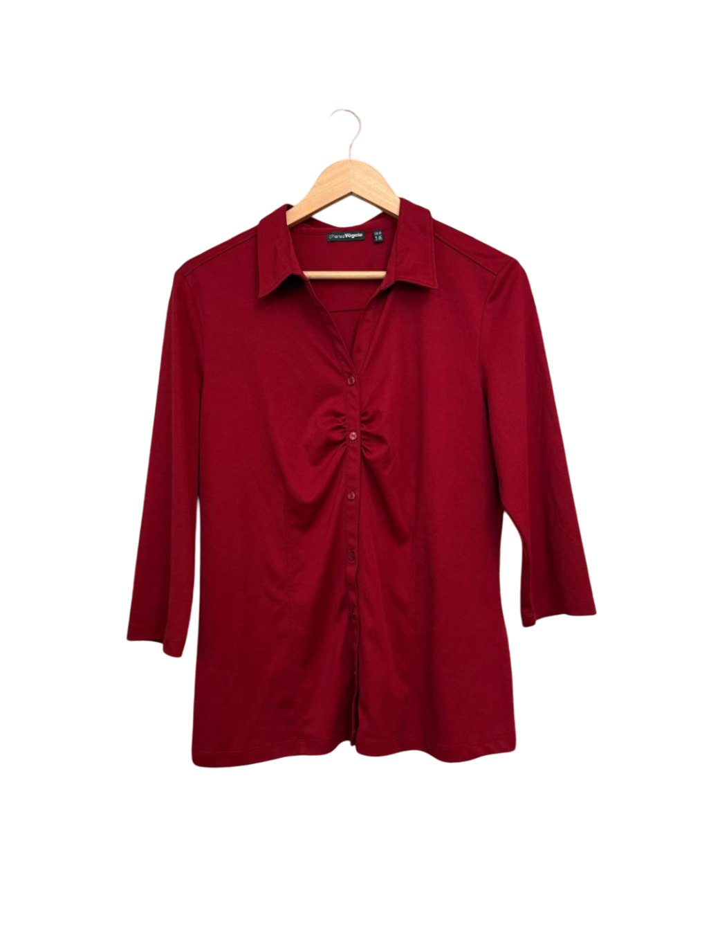 Vögele 3XL Rot Bluse