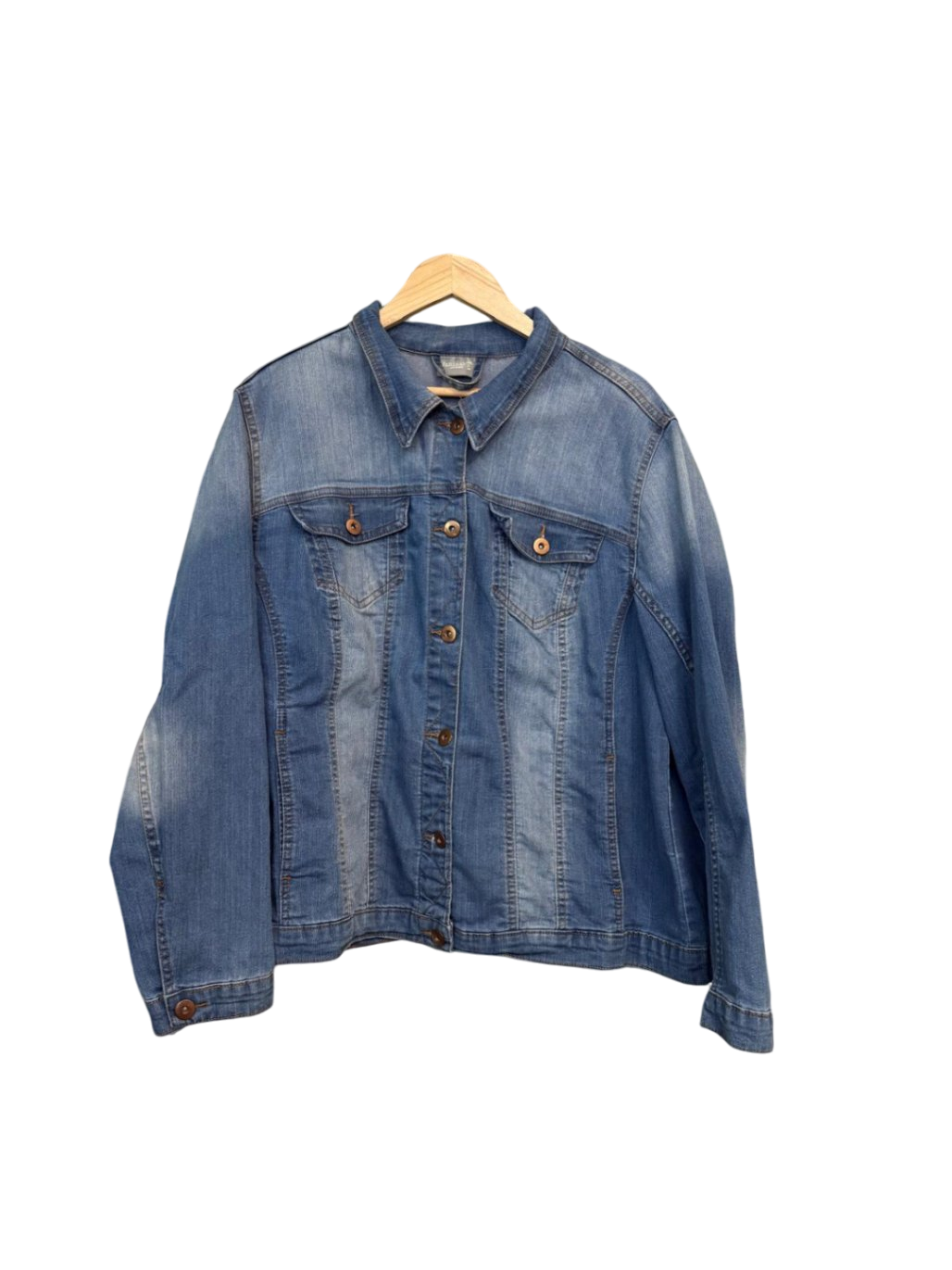 Denim 4XL Blau Jeansjacke