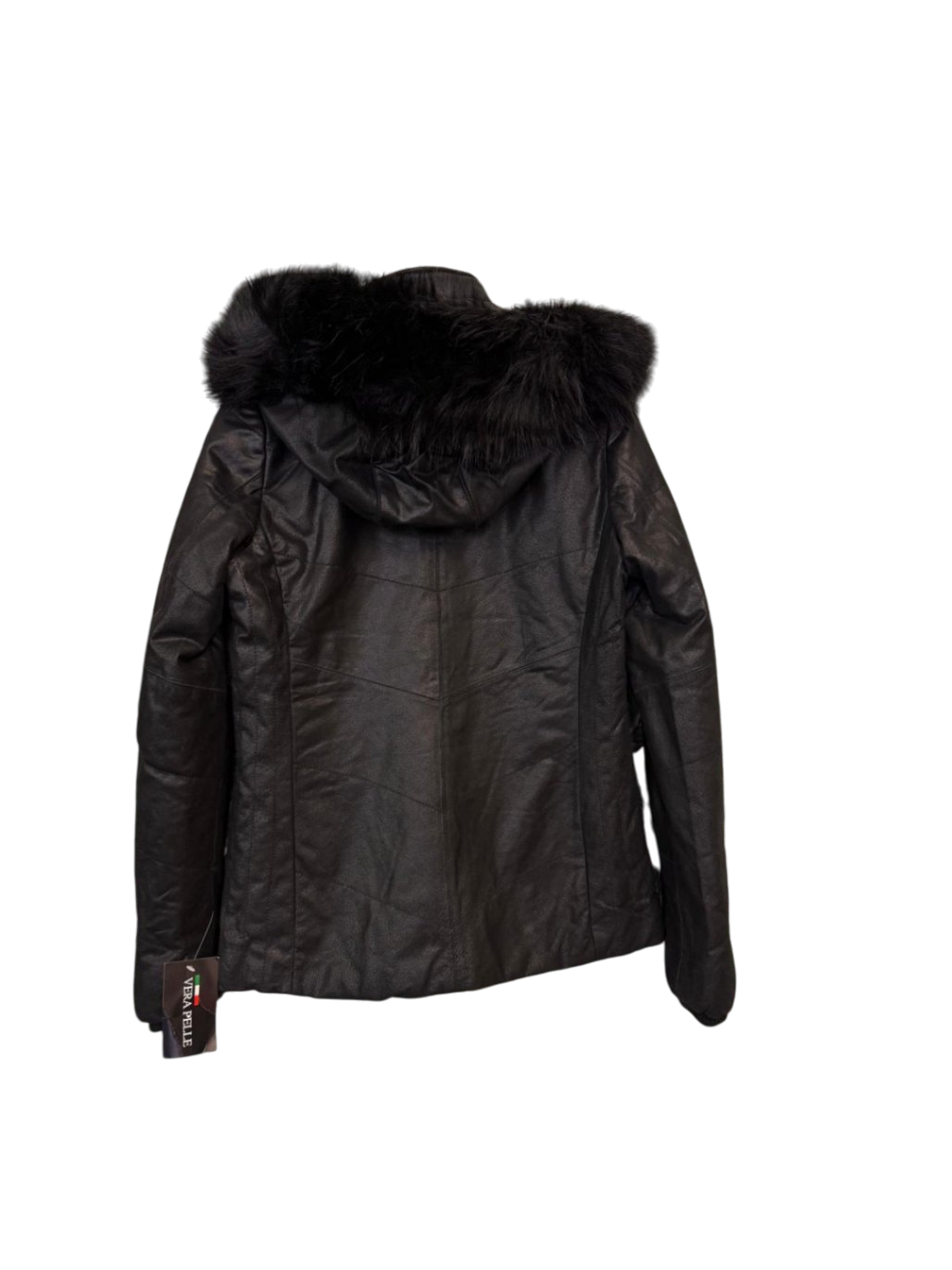BY Piero Vera Pelle 100% Leder M Schwarz 100% Lederjacke