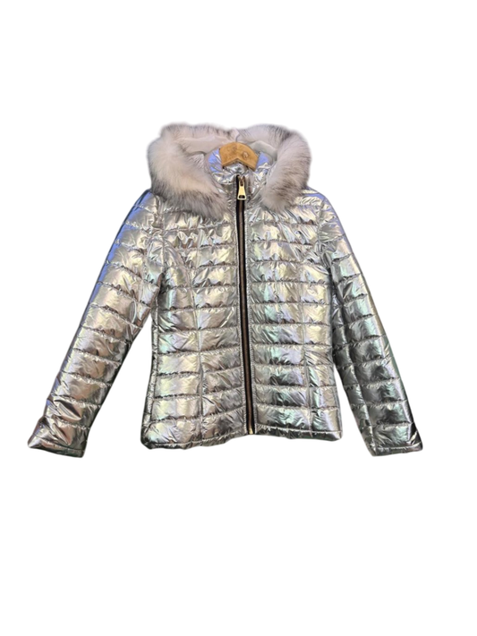 made in Italy M Silber Jacke