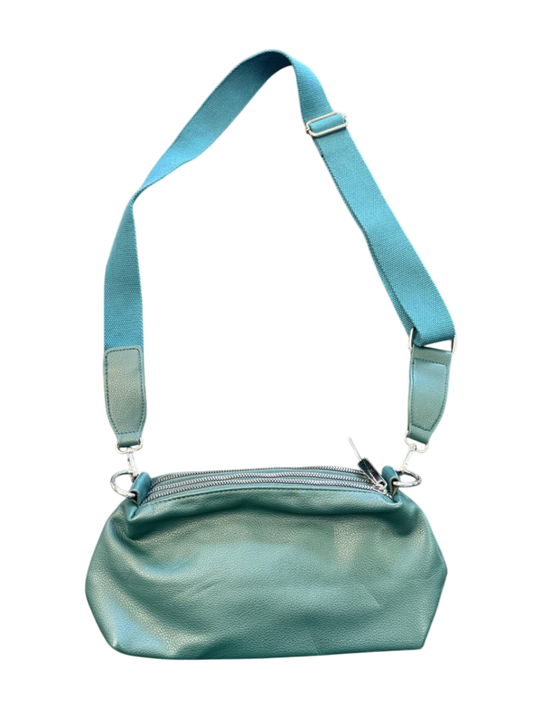 ca. 14 x 25cm Türkis Handtasche