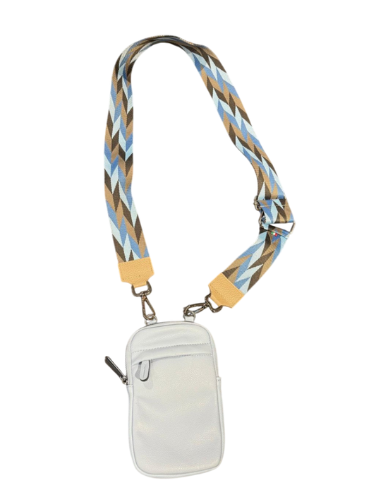 ca. 12 x 19cm Hellblau Handytasche