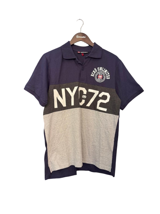 Ecko Unltd. L Mehrfarben (Blau, Grau, Weiß) Polo