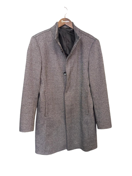 ZARA M Grau Mantel Herren