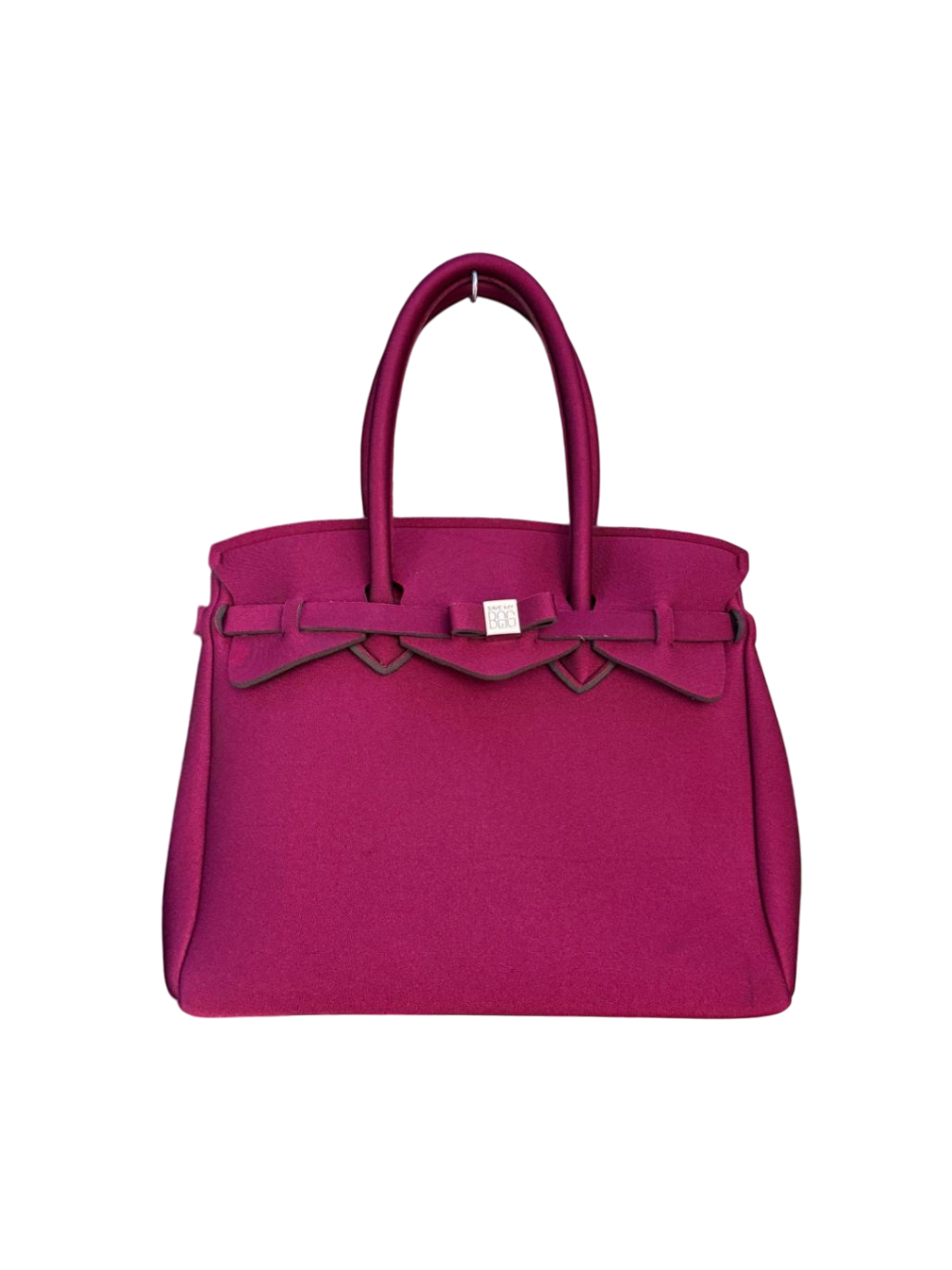 made in Italy Textil ca. 28x 30cm Bordeauxrot