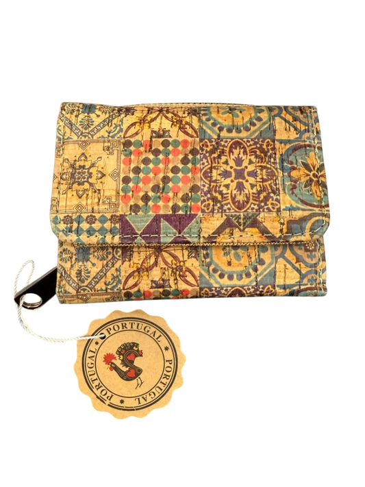 Portugiesischer Hersteller ca 9 x 11cm Bunt Geldtasche