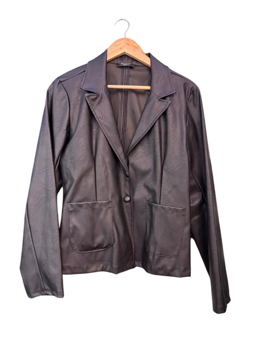 Kunstleder L Schwarz