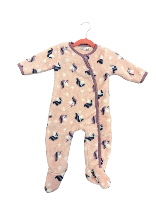 Fleece 68 Rosa Schlafanzug