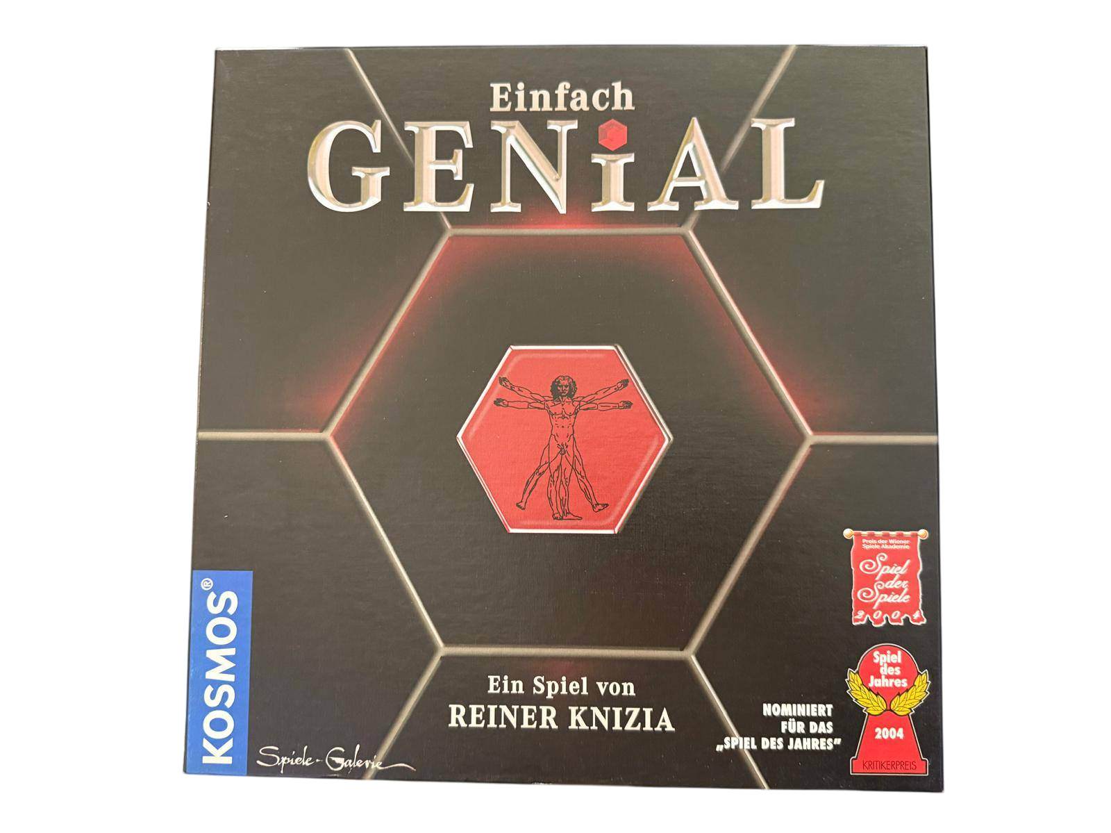 Kosmos Einfach Genial ca. 30 x 30cm Schwarz, Rot