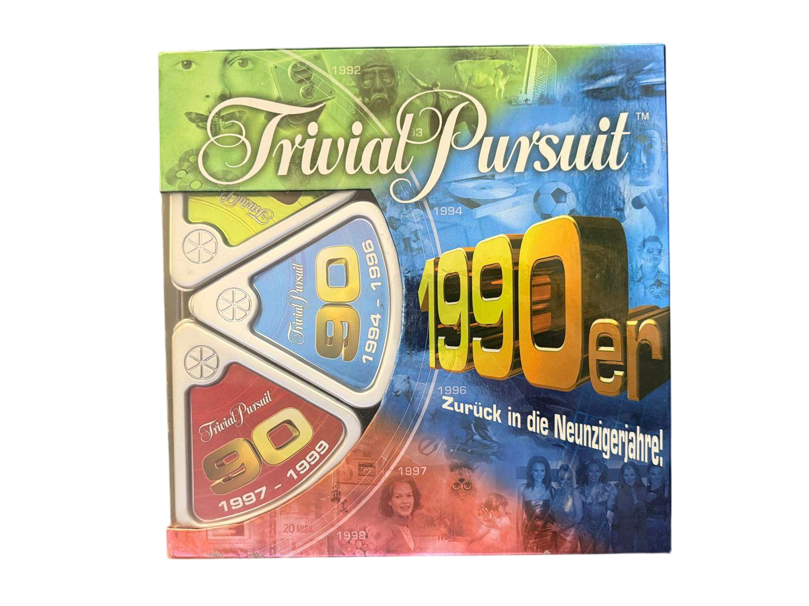 Parker Trivial Pursuit 1990er ca. 27 x 27cm Bunt