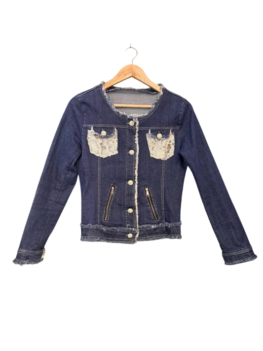 Jeansjacke S Dunkelblau