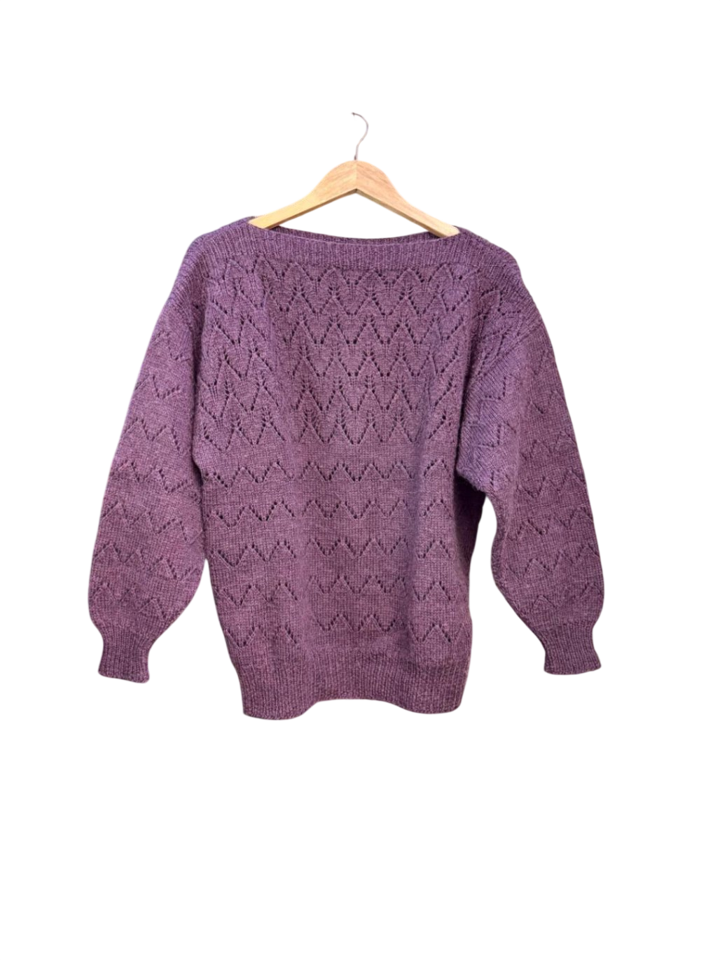 Handmade Pullover XL Lila