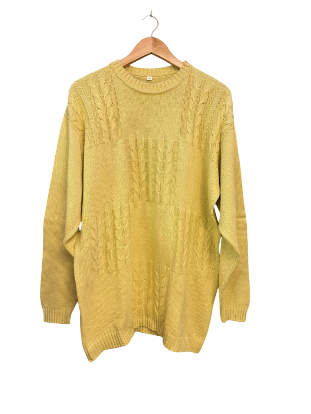 Pullover L Gelb