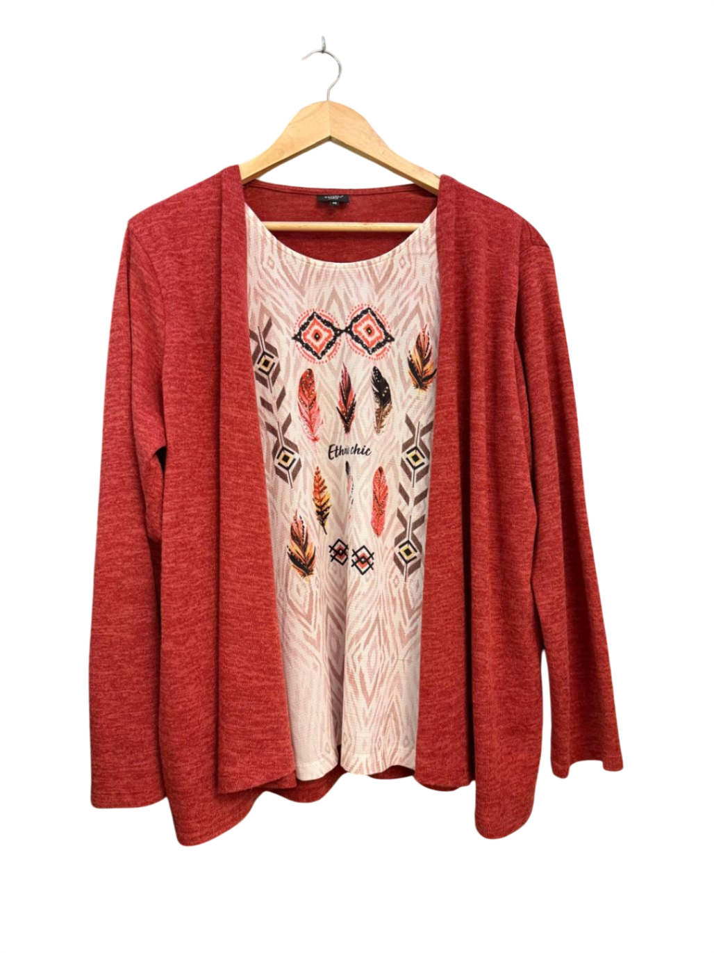 Weste mit Top 2XL-3XL Rot