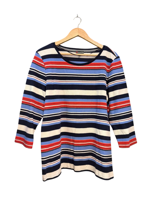 Street One langarm Top 2XL-3XL Blau, Rot, Weiß, Schwarz