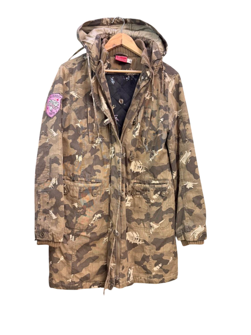 PlusMinus Chiemsee Parker M Mehrfarbig, CAMOUFLAGE