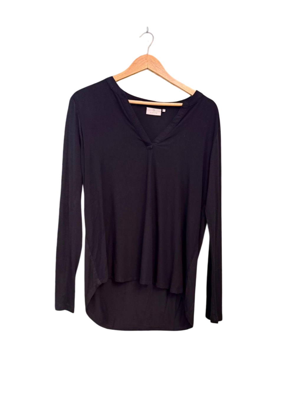 KAFFE Top L Schwarz