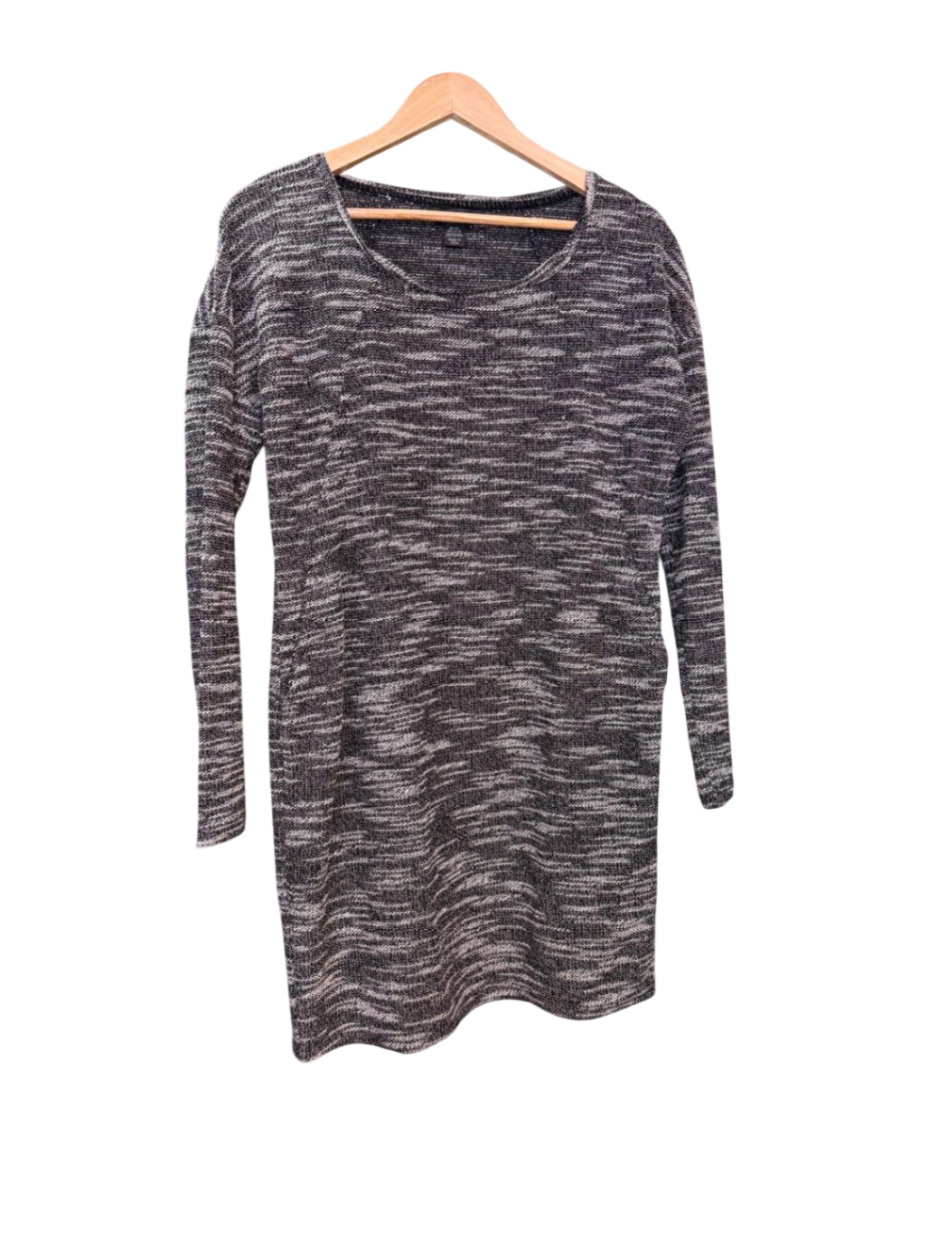 Amisu Kleid XL Schwarz und Beige