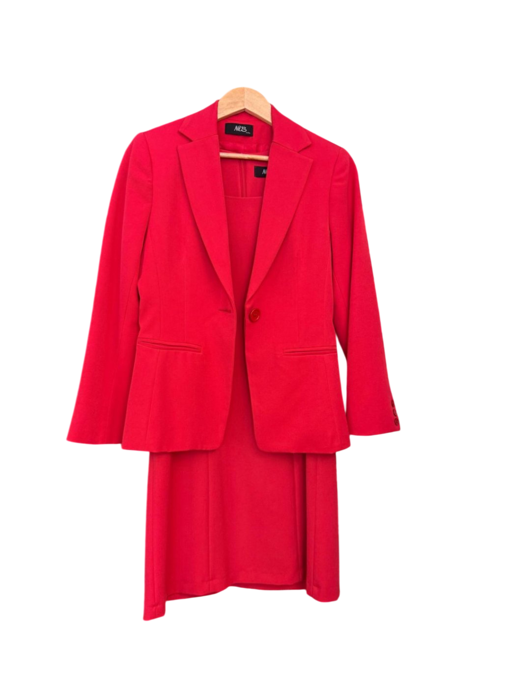 NILS Blazer mit Kleid M Rot