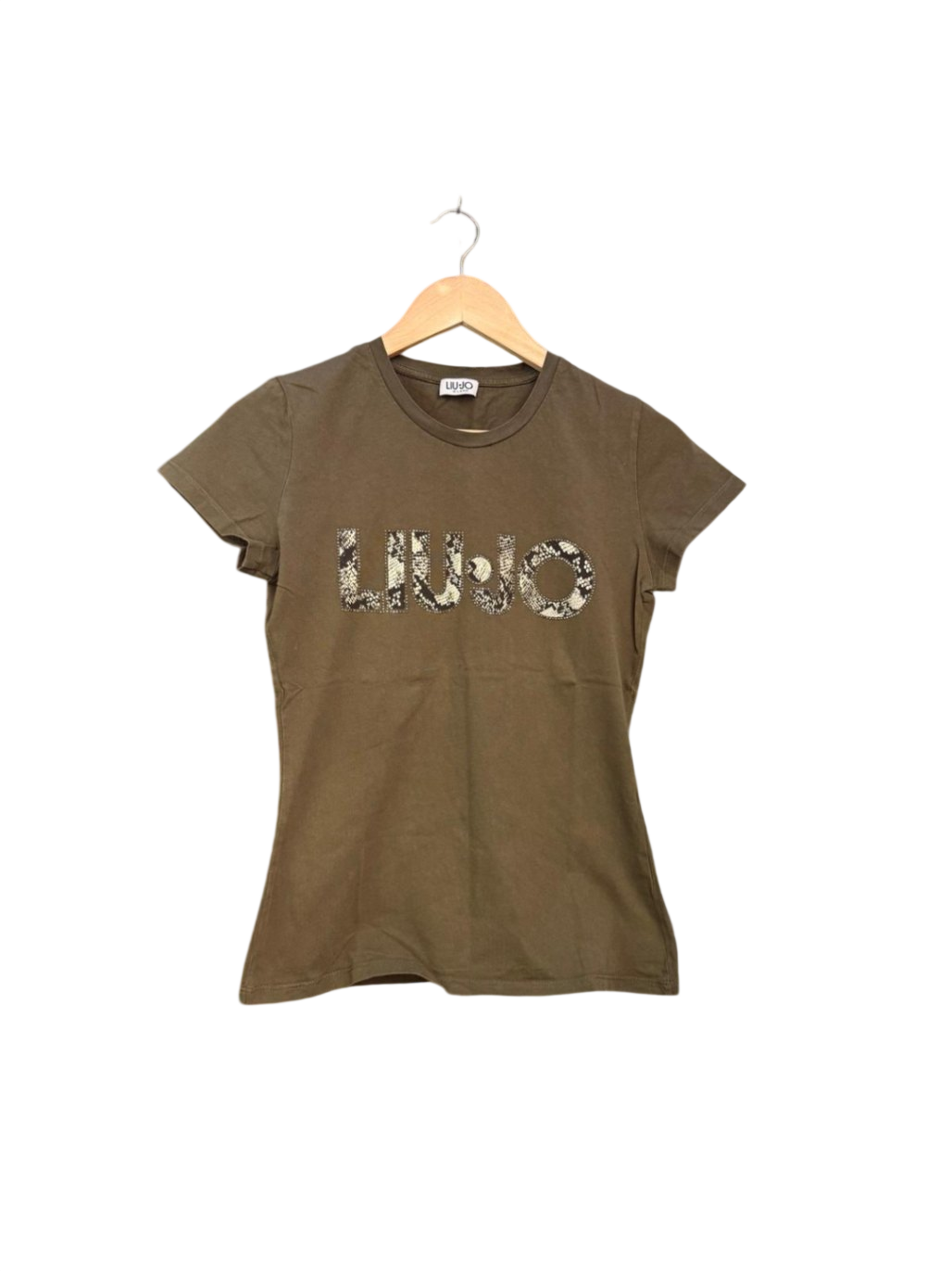 LIU JO T-Shirt S Olivgrün