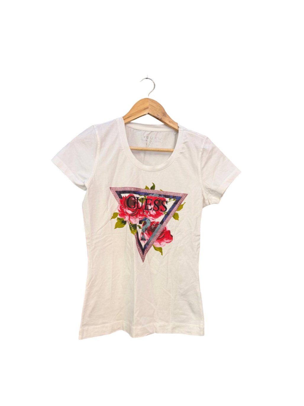 Guess T-Shirt S Weiß