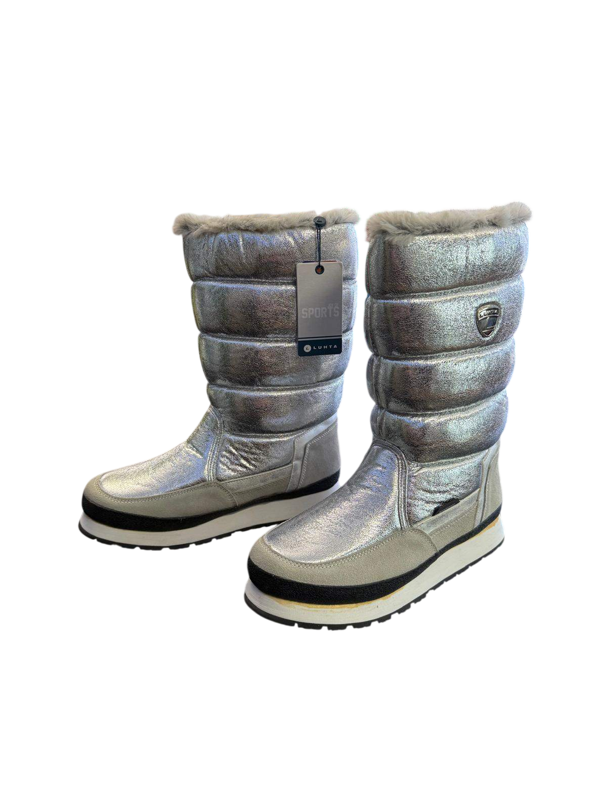 Winterboots 41 Silber