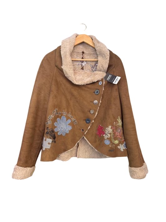 Desigual Jacke 2XL-3XL Braun