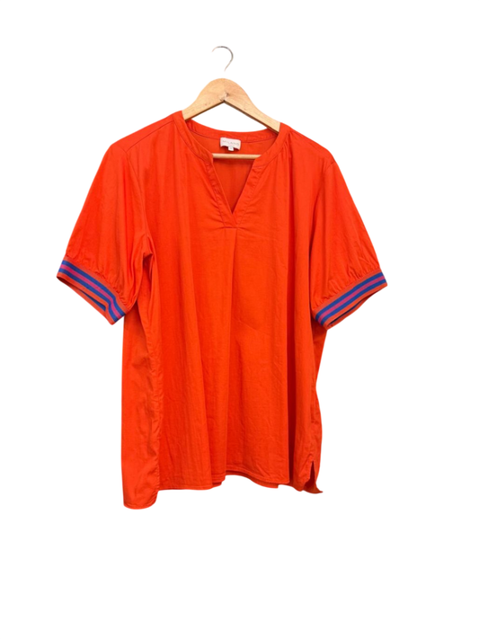 milano Bluse 3XL-4XL Orange