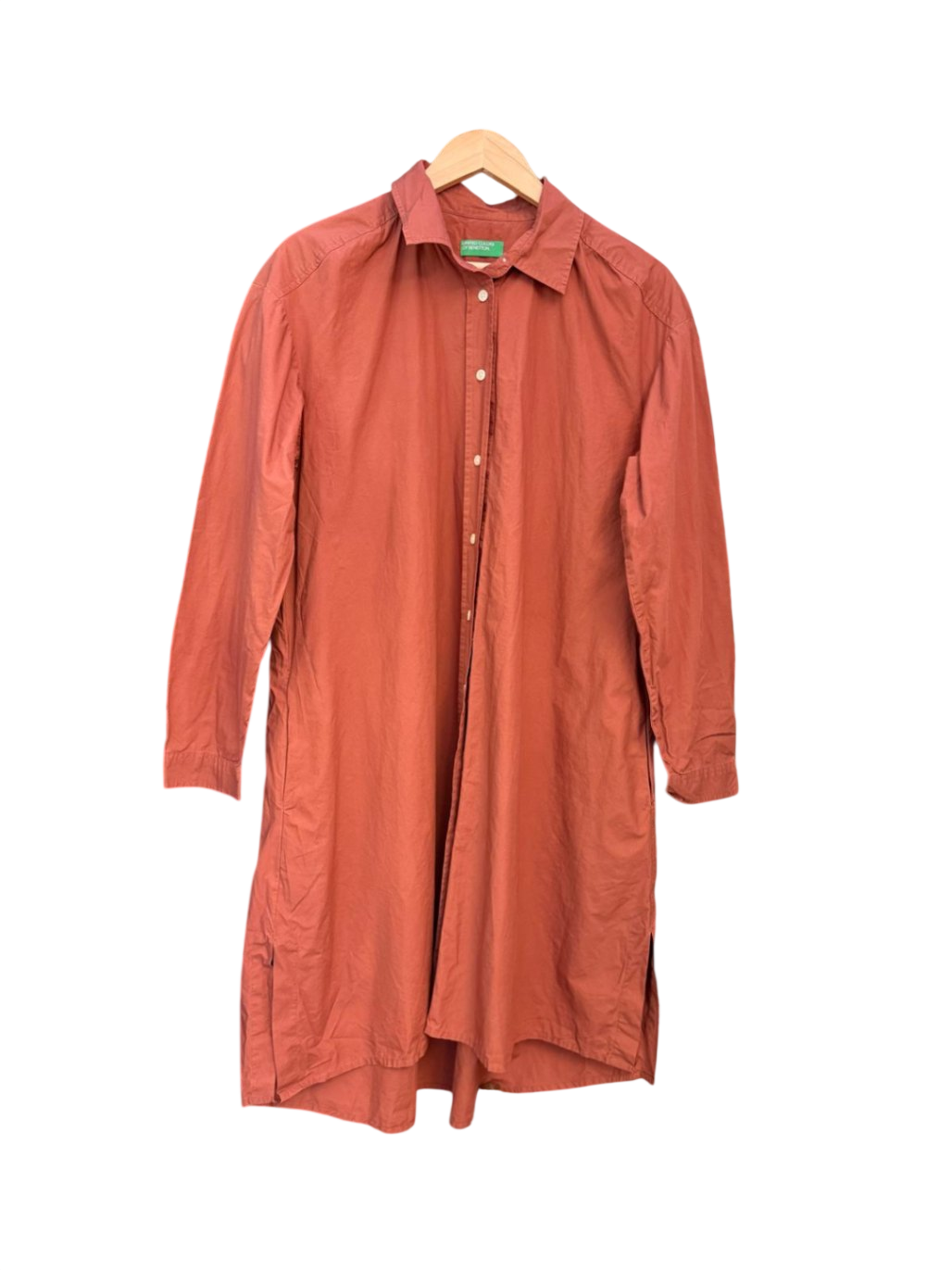 United Colors of Benetton Blusenkleid M Braun