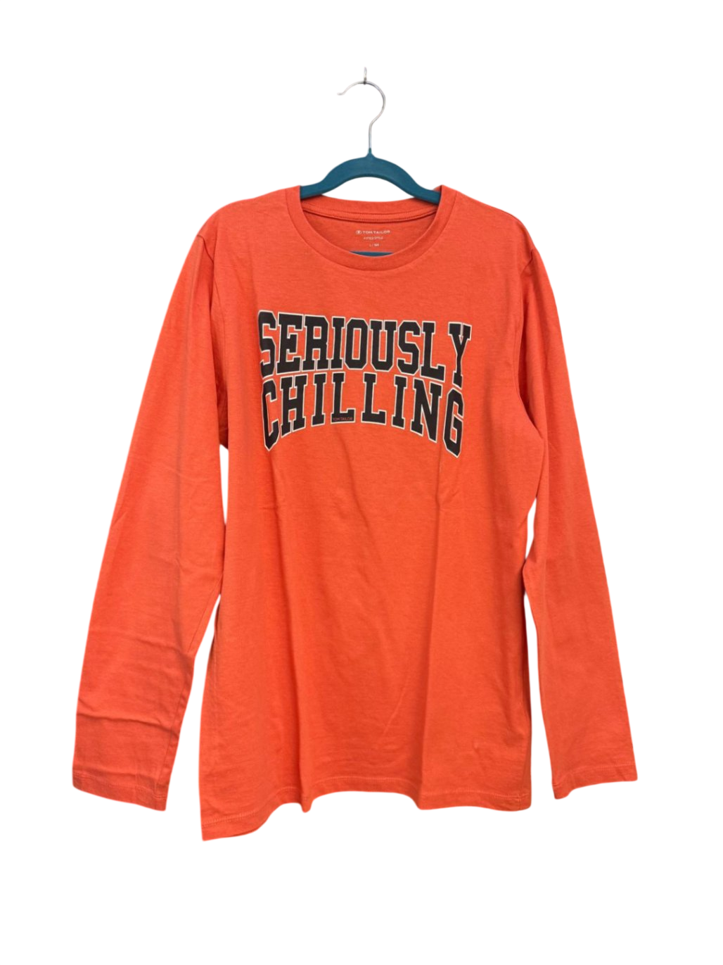 Tom Tailor langarm Shirt 164 / L Orange