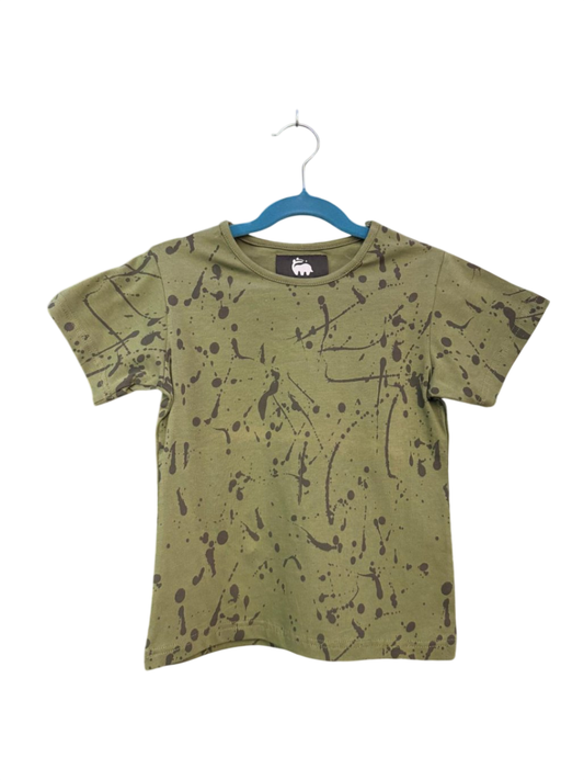 GRIMBART T-Shirt 104 Olivgrün