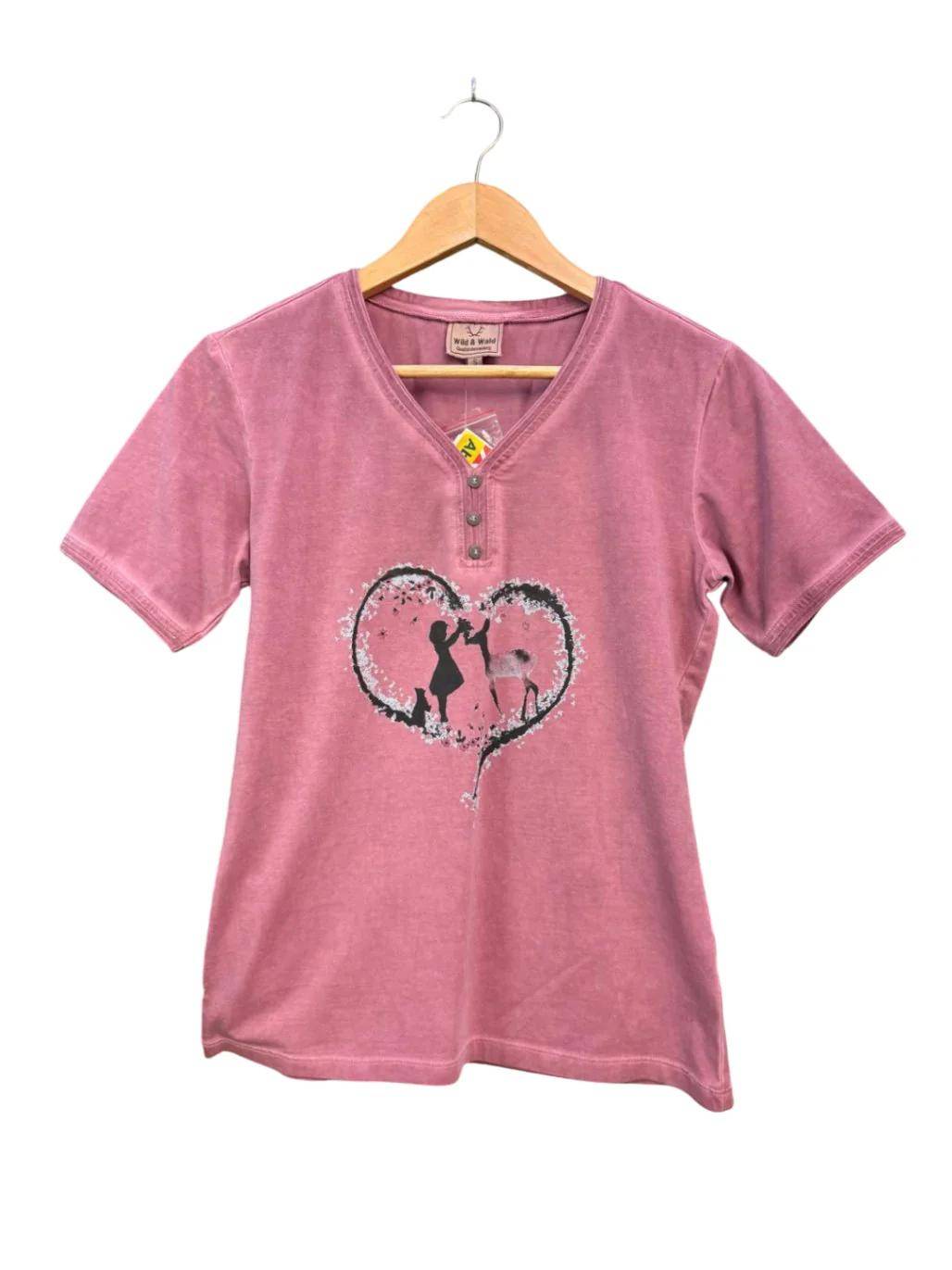 Wild & Wald T-Shirt XS Pink