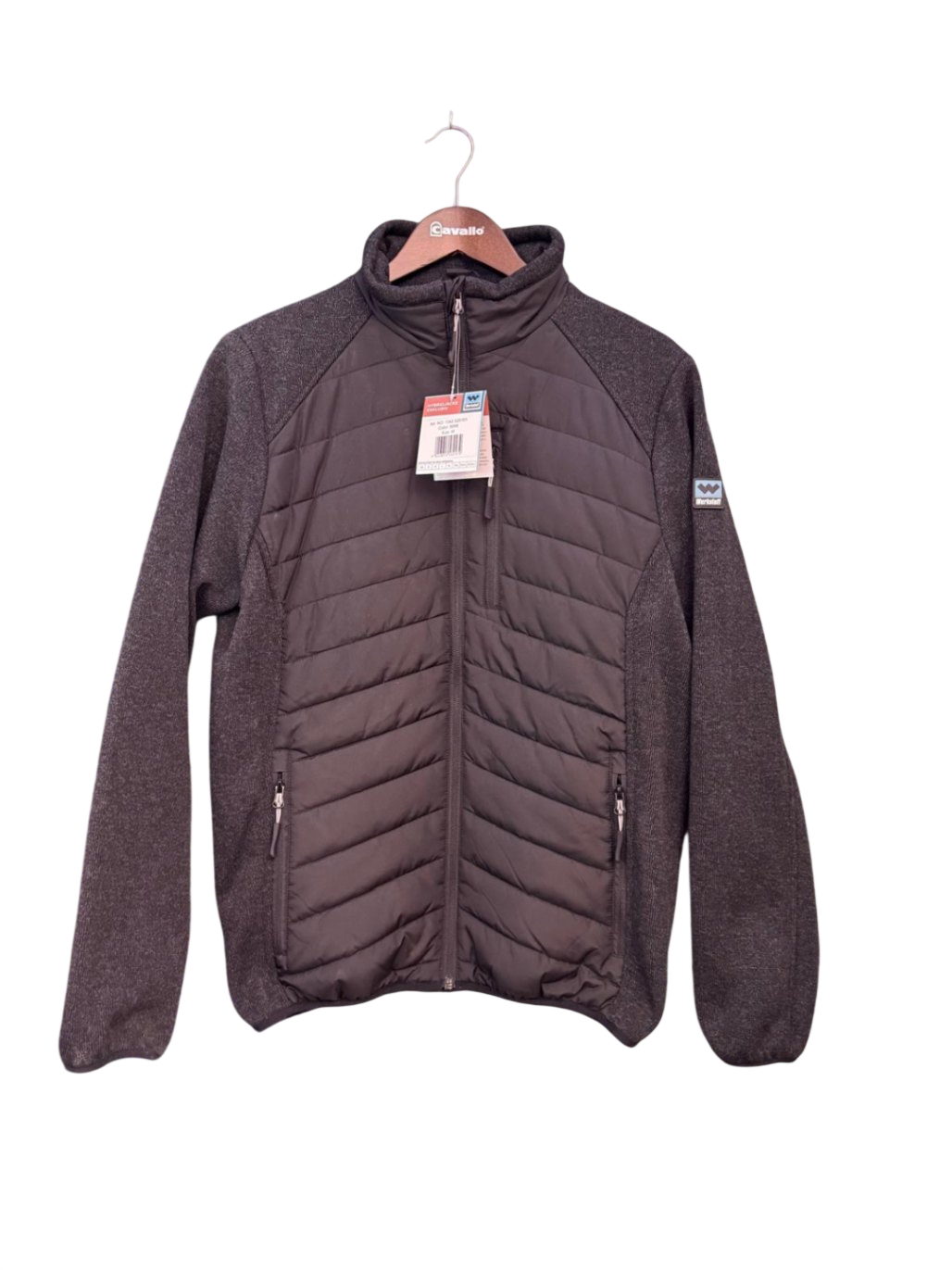 Werkstoff Hybridjacke M Schwarz