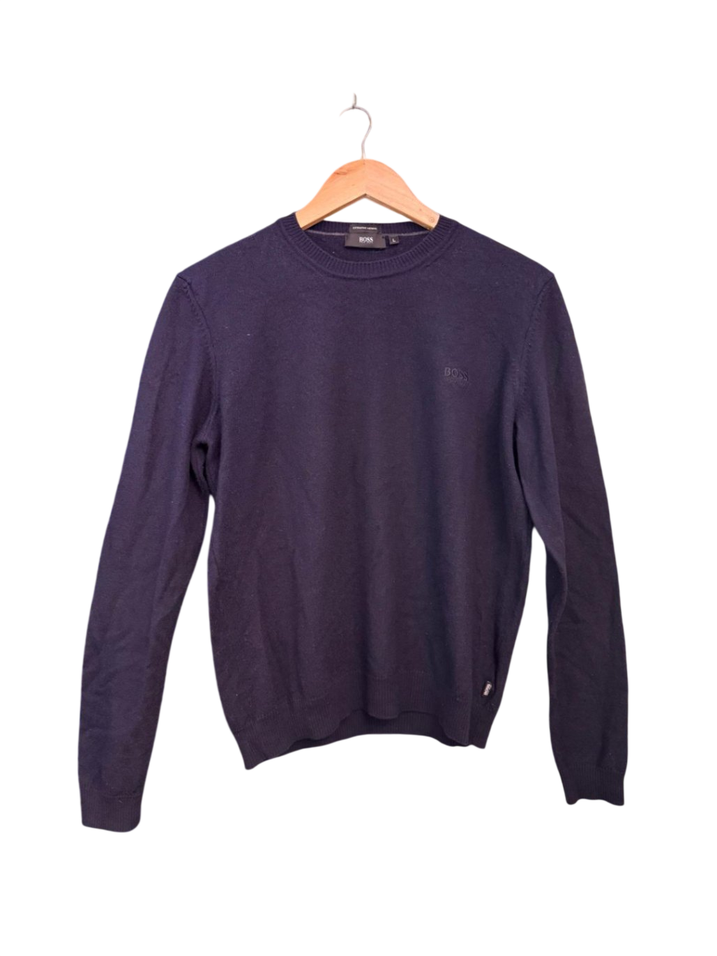 Hugo Boss Pullover L Schwarz